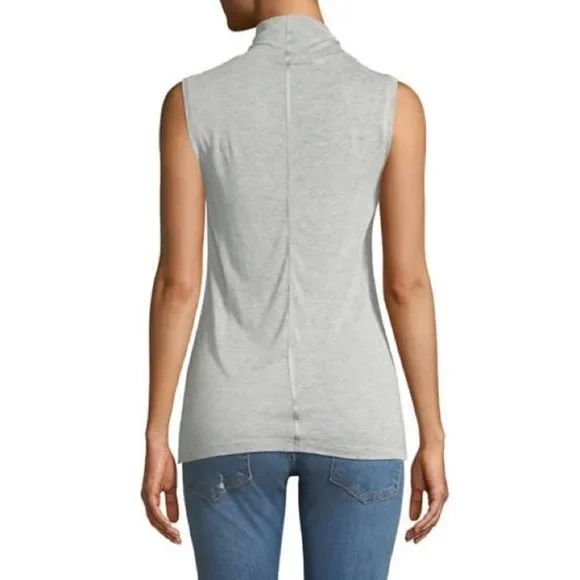 rag & bone Briony sleeveless turtleneck top L NWT - Picture 2 of 8